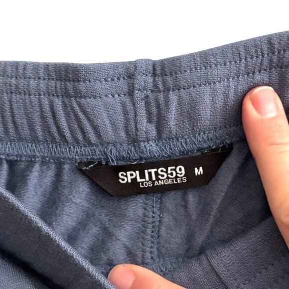 Splits59 Straight Leg Fleece Sweatpants Dusty Blue Size Medium - Picture 3 of 7